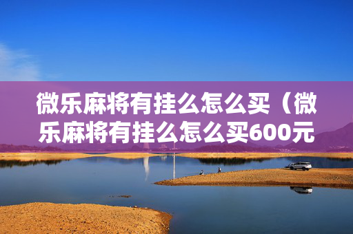 微乐麻将有挂么怎么买（微乐麻将有挂么怎么买600元）