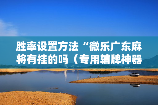 胜率设置方法“微乐广东麻将有挂的吗（专用辅牌神器免安装）