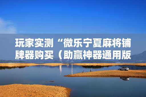玩家实测“微乐宁夏麻将铺牌器购买（助赢神器通用版）