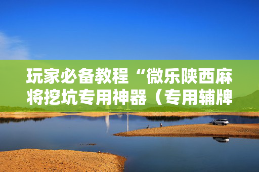 玩家必备教程“微乐陕西麻将挖坑专用神器（专用辅牌神器免安装）