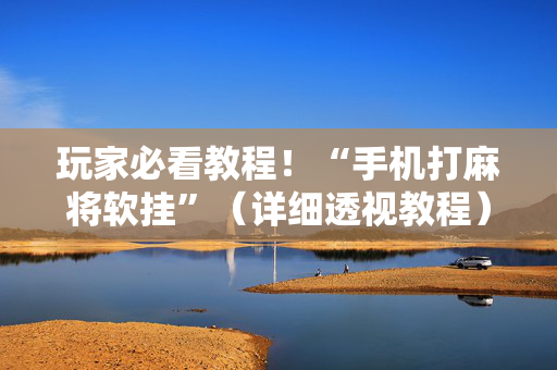 玩家必看教程！“手机打麻将软挂”（详细透视教程）-哔哩哔哩