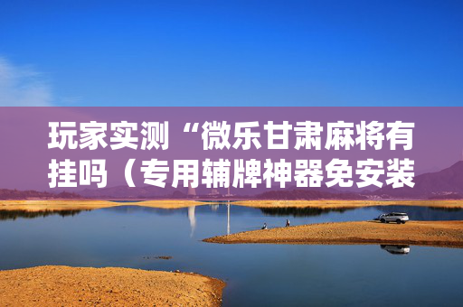 玩家实测“微乐甘肃麻将有挂吗（专用辅牌神器免安装）