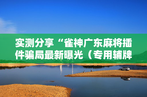 实测分享“雀神广东麻将插件骗局最新曝光（专用辅牌神器免安装）