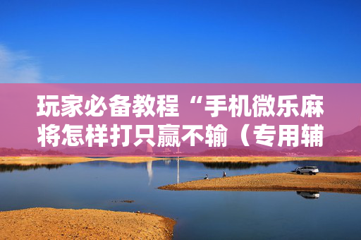 玩家必备教程“手机微乐麻将怎样打只赢不输（专用辅牌神器免安装）