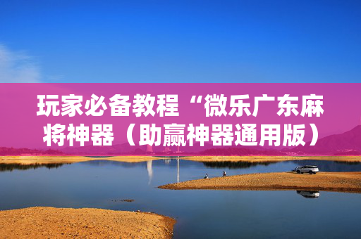 玩家必备教程“微乐广东麻将神器（助赢神器通用版）