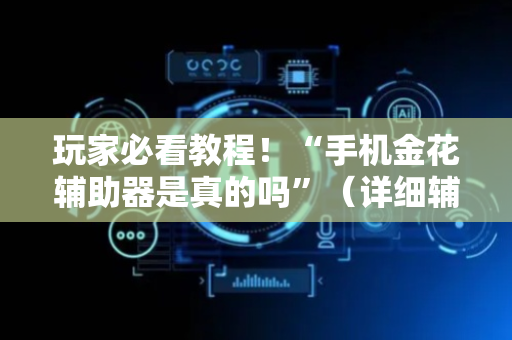 玩家必看教程！“手机金花辅助器是真的吗”（详细辅助教程）-哔哩哔哩