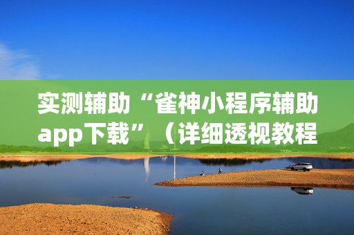 实测辅助“雀神小程序辅助app下载”（详细透视教程）-哔哩哔哩