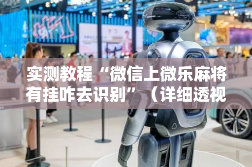 实测教程“微信上微乐麻将有挂咋去识别”（详细透视教程）-哔哩哔哩