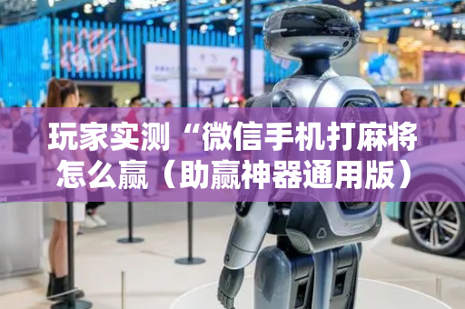 玩家实测“微信手机打麻将怎么赢（助赢神器通用版）