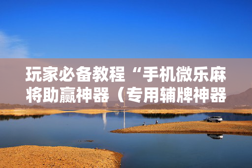 玩家必备教程“手机微乐麻将助赢神器（专用辅牌神器免安装）