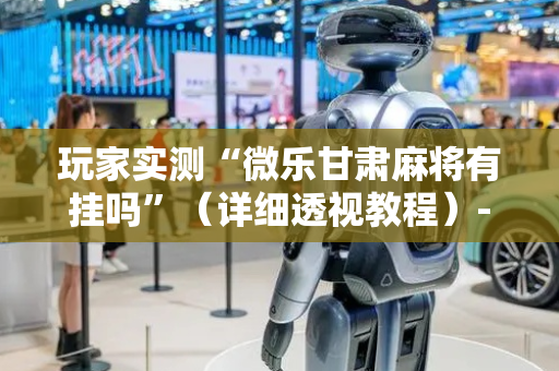 玩家实测“微乐甘肃麻将有挂吗”（详细透视教程）-哔哩哔哩