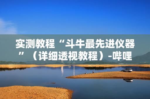 实测教程“斗牛最先进仪器”（详细透视教程）-哔哩哔哩