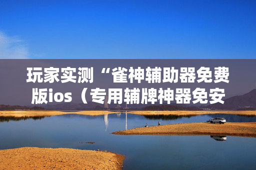 玩家实测“雀神辅助器免费版ios（专用辅牌神器免安装）
