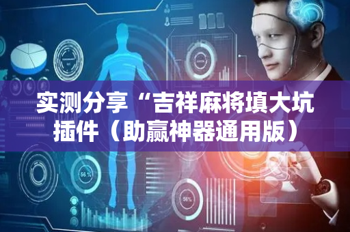 实测分享“吉祥麻将填大坑插件（助赢神器通用版）