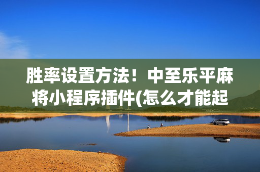 胜率设置方法！中至乐平麻将小程序插件(怎么才能起到好牌)