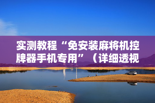 实测教程“免安装麻将机控牌器手机专用”（详细透视教程）-哔哩哔哩