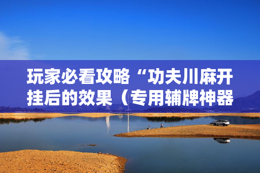 玩家必看攻略“功夫川麻开挂后的效果（专用辅牌神器免安装）