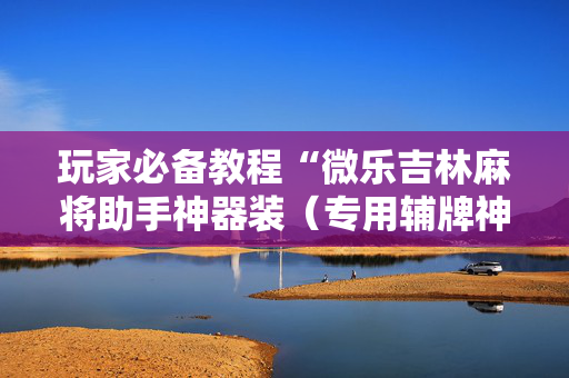 玩家必备教程“微乐吉林麻将助手神器装（专用辅牌神器免安装）