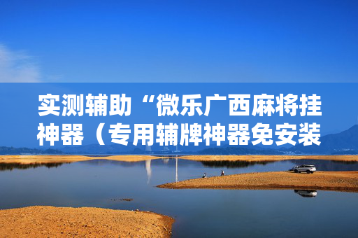 实测辅助“微乐广西麻将挂神器（专用辅牌神器免安装）
