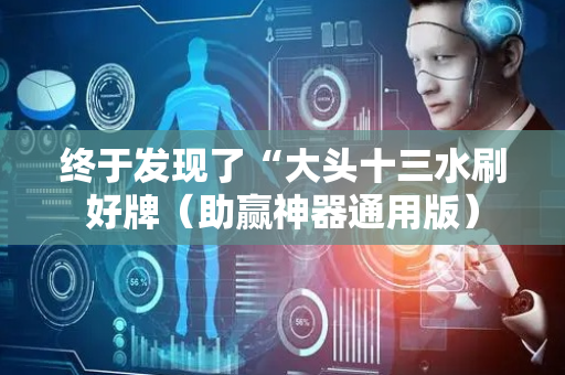 终于发现了“大头十三水刷好牌（助赢神器通用版）