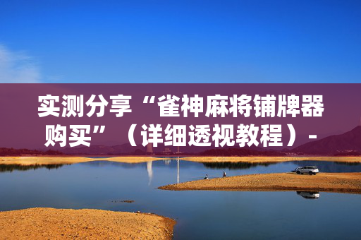实测分享“雀神麻将铺牌器购买”（详细透视教程）-哔哩哔哩