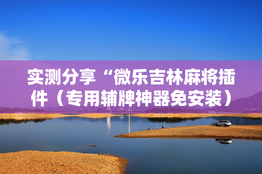 实测分享“微乐吉林麻将插件（专用辅牌神器免安装）