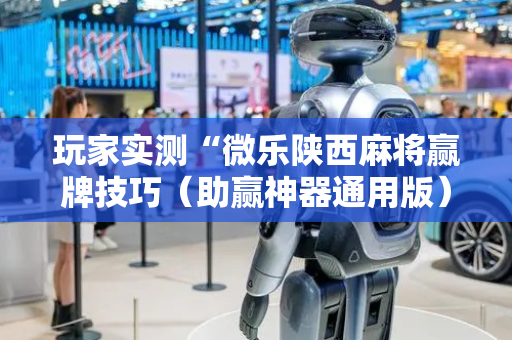 玩家实测“微乐陕西麻将赢牌技巧（助赢神器通用版）