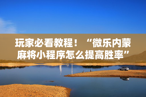 玩家必看教程！“微乐内蒙麻将小程序怎么提高胜率”（详细开挂教程）-哔哩哔哩