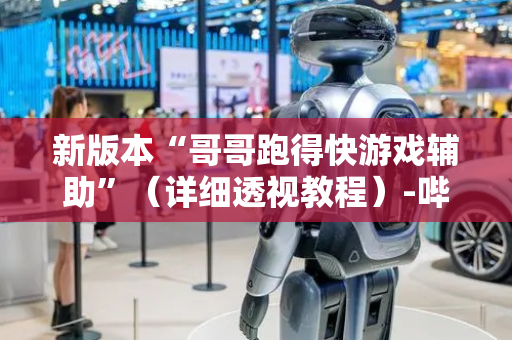 新版本“哥哥跑得快游戏辅助”（详细透视教程）-哔哩哔哩