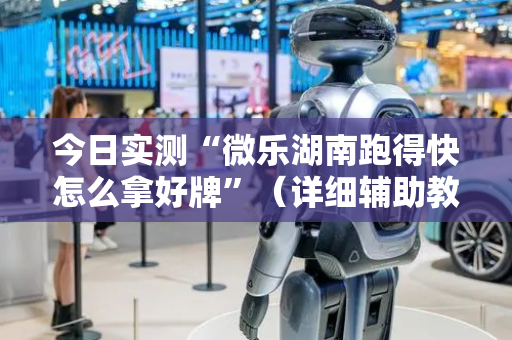 今日实测“微乐湖南跑得快怎么拿好牌”（详细辅助教程）-哔哩哔哩
