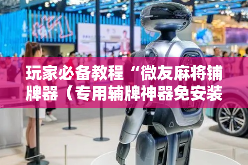 玩家必备教程“微友麻将铺牌器（专用辅牌神器免安装）