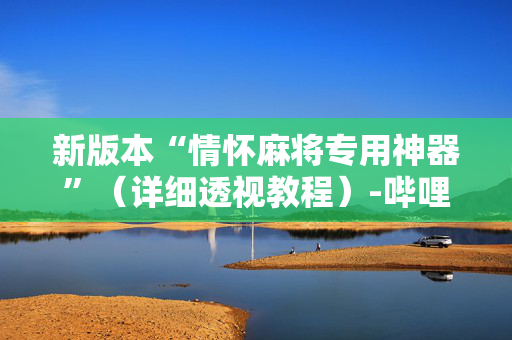 新版本“情怀麻将专用神器”（详细透视教程）-哔哩哔哩