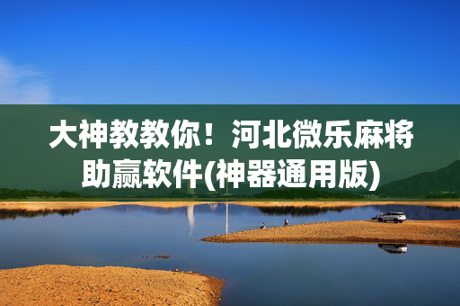 大神教教你！河北微乐麻将助赢软件(神器通用版)
