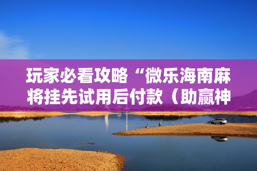 玩家必看攻略“微乐海南麻将挂先试用后付款（助赢神器通用版）