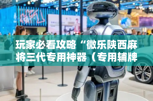 玩家必看攻略“微乐陕西麻将三代专用神器（专用辅牌神器免安装）