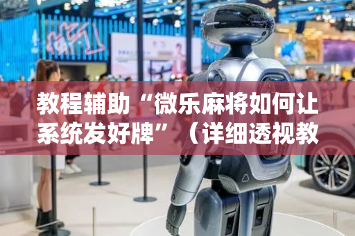教程辅助“微乐麻将如何让系统发好牌”（详细透视教程）-哔哩哔哩
