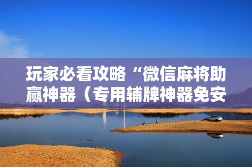 玩家必看攻略“微信麻将助赢神器（专用辅牌神器免安装）