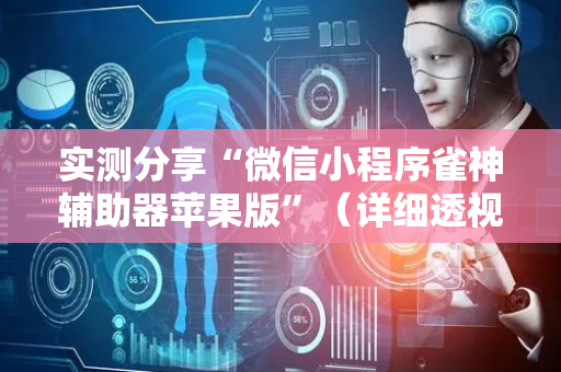 实测分享“微信小程序雀神辅助器苹果版”（详细透视教程）-哔哩哔哩