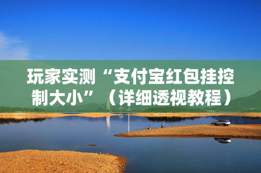 玩家实测“支付宝红包挂控制大小”（详细透视教程）-哔哩哔哩