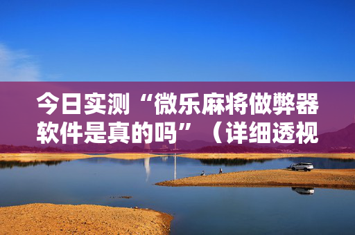 今日实测“微乐麻将做弊器软件是真的吗”（详细透视教程）-哔哩哔哩