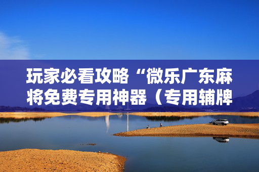 玩家必看攻略“微乐广东麻将免费专用神器（专用辅牌神器免安装）