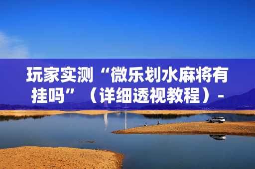 玩家实测“微乐划水麻将有挂吗”（详细透视教程）-哔哩哔哩