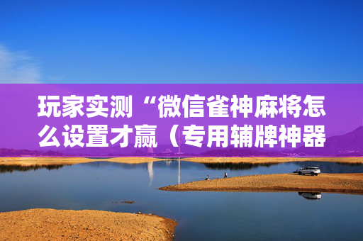 玩家实测“微信雀神麻将怎么设置才赢（专用辅牌神器免安装）