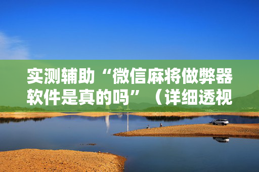 实测辅助“微信麻将做弊器软件是真的吗”（详细透视教程）-哔哩哔哩