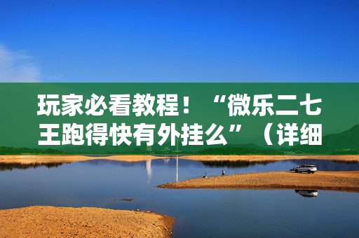 玩家必看教程！“微乐二七王跑得快有外挂么”（详细辅助教程）-哔哩哔哩