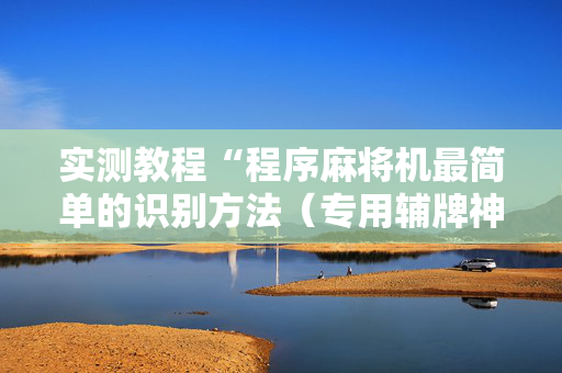 实测教程“程序麻将机最简单的识别方法（专用辅牌神器免安装）
