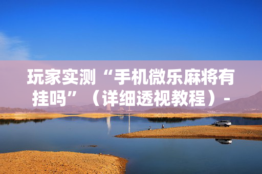 玩家实测“手机微乐麻将有挂吗”（详细透视教程）-哔哩哔哩