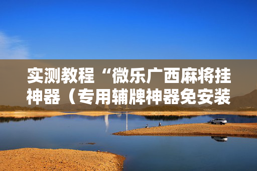 实测教程“微乐广西麻将挂神器（专用辅牌神器免安装）
