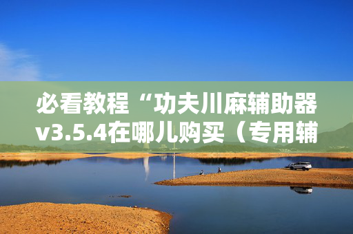 必看教程“功夫川麻辅助器v3.5.4在哪儿购买（专用辅牌神器免安装）