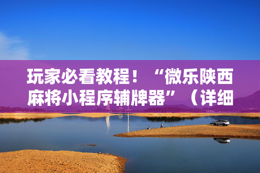 玩家必看教程！“微乐陕西麻将小程序辅牌器”（详细开挂教程）-哔哩哔哩
